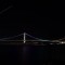 大蔵海岸から見る明石海峡大橋ライトアップ